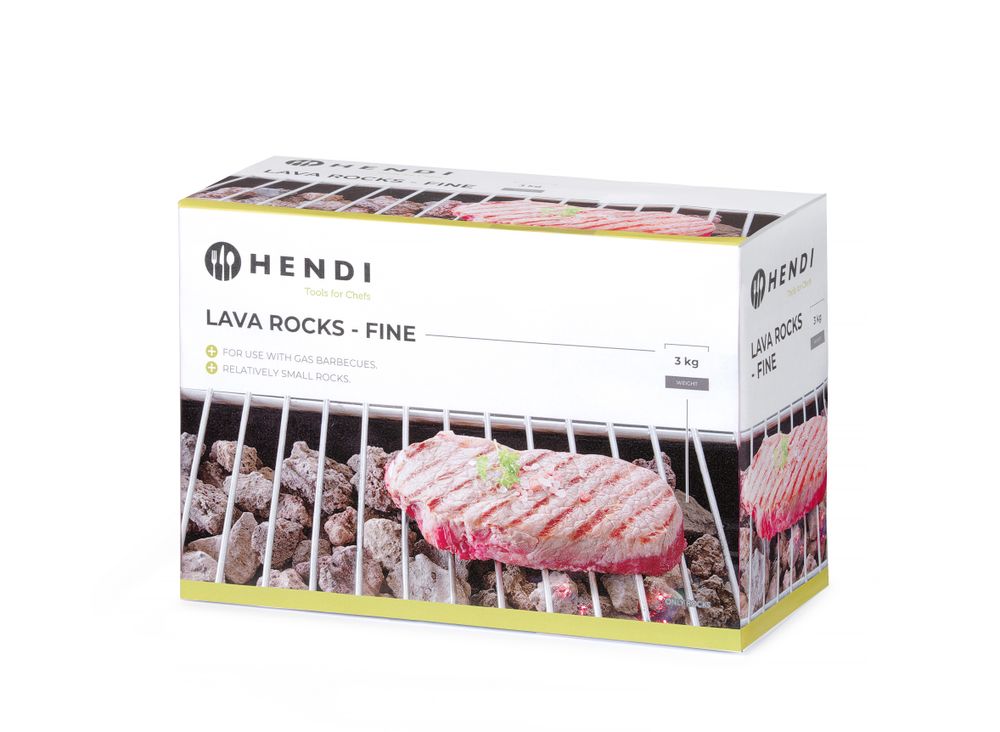 Pietra lavica HENDI - lunghezza 220 × larghezza 345 × altezza 40 mm | HE152706
