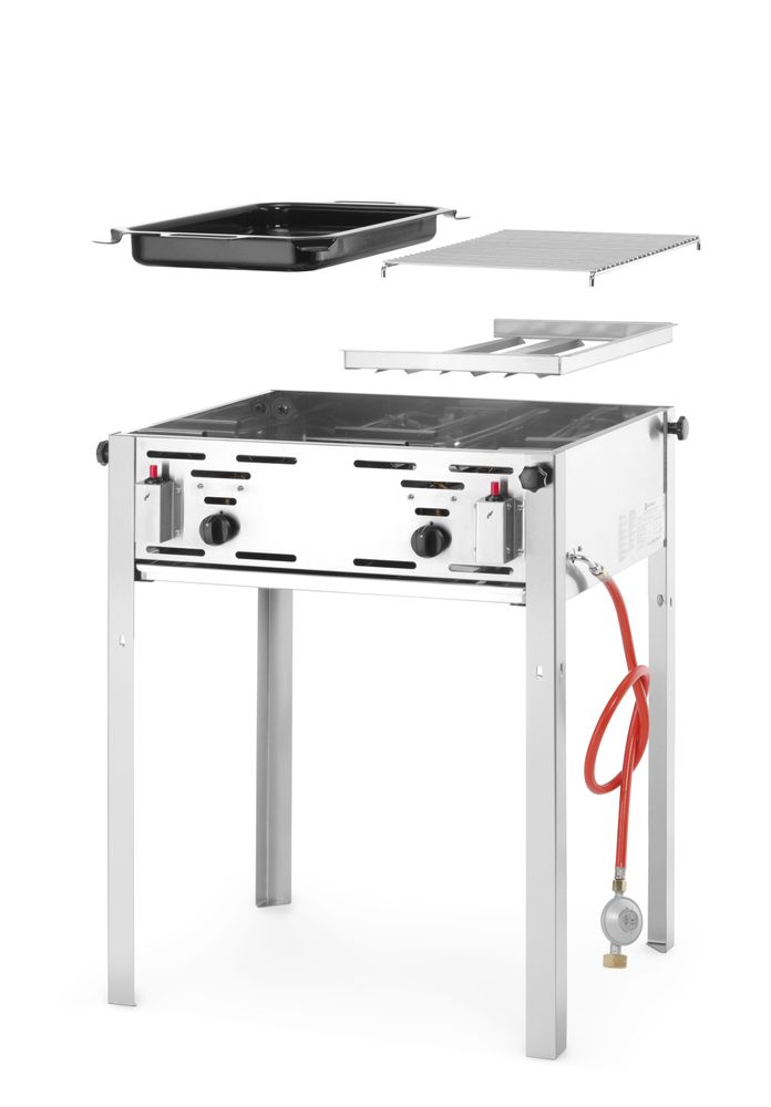 Roast-Master Maxi 50/50 HENDI - lunghezza 590 × larghezza 670 × altezza 825 mm | HE154540