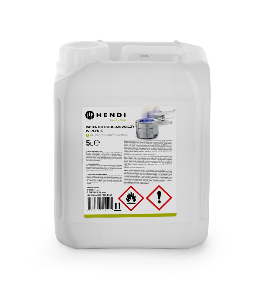 Combustibile per Scaldavivande HENDI - lunghezza 180 × larghezza 140 × altezza 190 mm | HE195505
