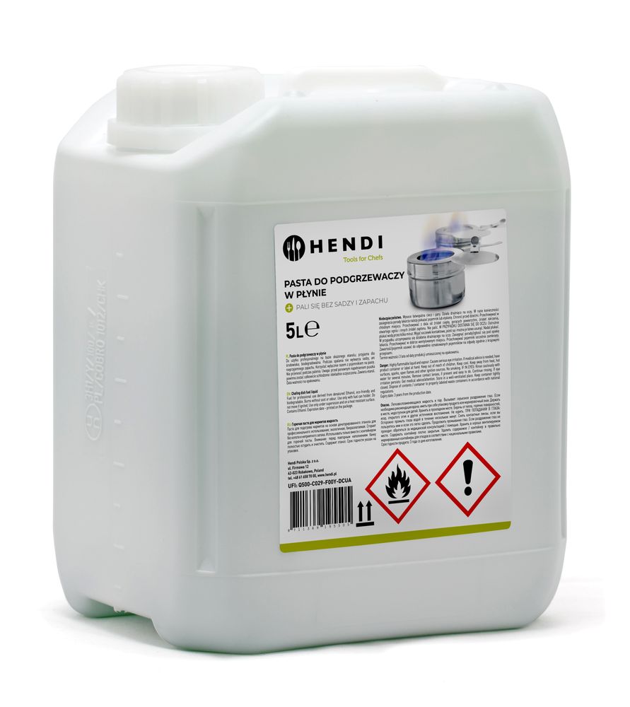Combustibile per Scaldavivande HENDI - lunghezza 180 × larghezza 140 × altezza 190 mm | HE195505