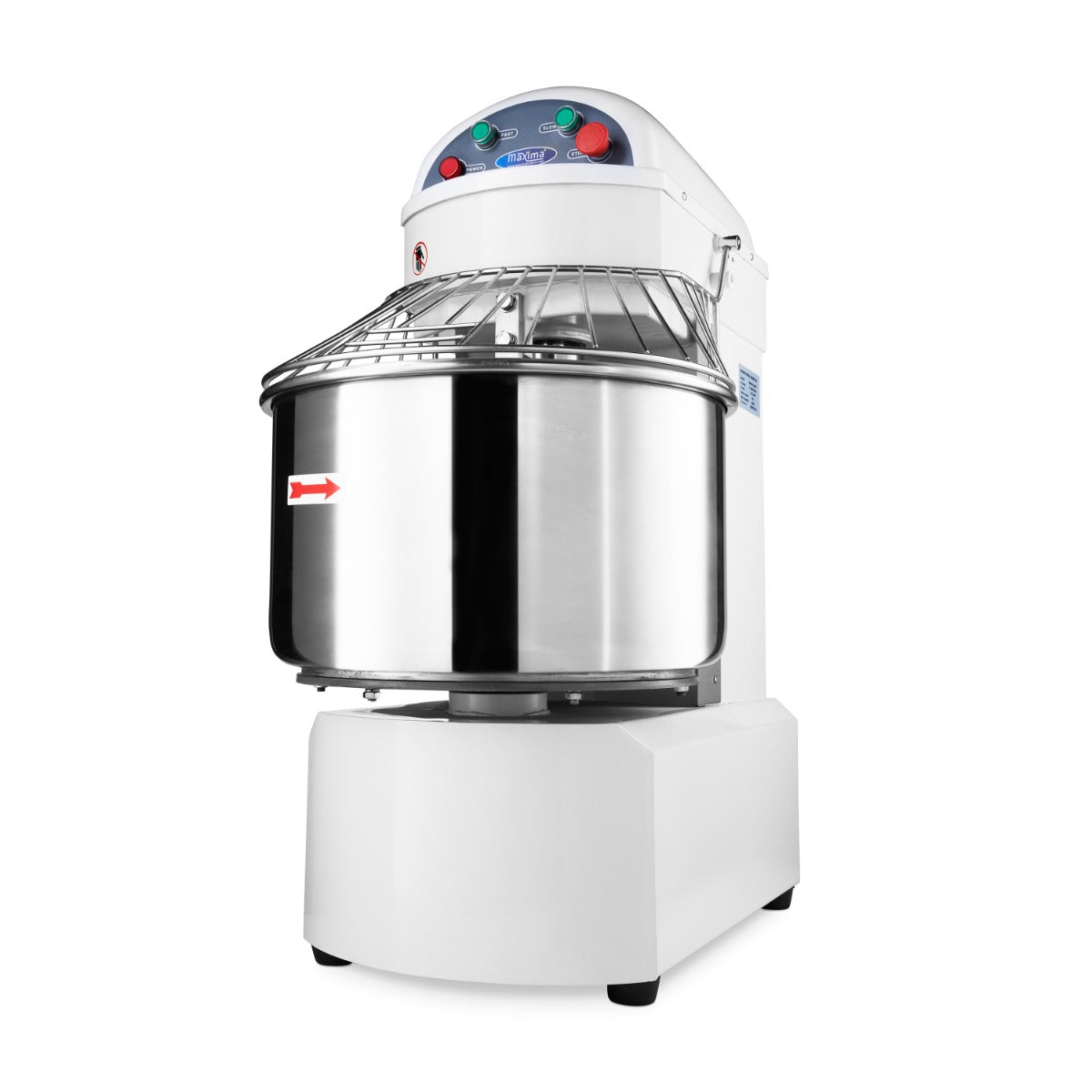 Impastatrice - 50L - 32kg di Pasta - 2 Velocità – MAXIMA 09361050