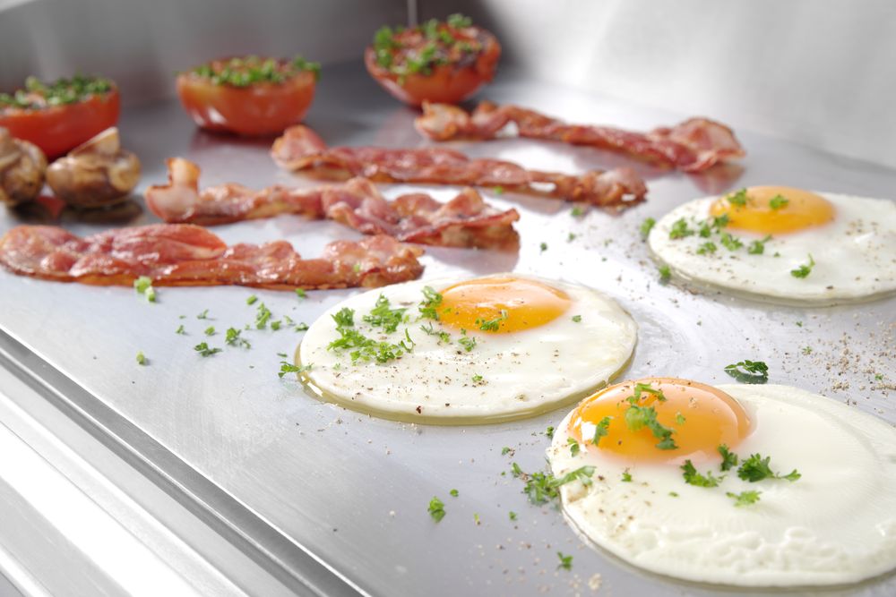 Fry top HENDI - lunghezza 462 × larghezza 550 × altezza 248 mm | HE203149