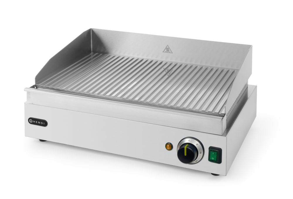 Fry top rigata HENDI - lunghezza 435 × larghezza 550 × altezza 245 mm | HE203170
