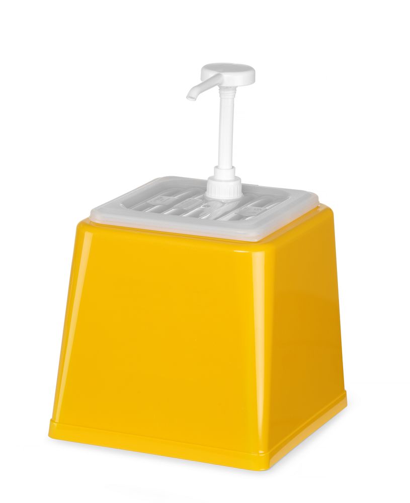 Dosatore per salse con pompa HENDI - lunghezza 224 × larghezza 210 × altezza 327 mm | HE203545