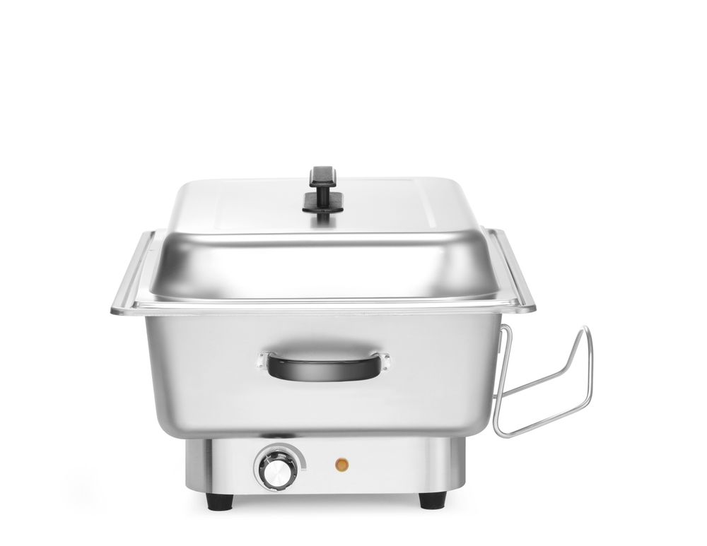 Chafing dish elettrico Pollina HENDI - lunghezza 450 × larghezza 610 × altezza 278 mm | HE204900