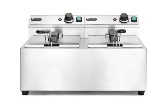 Friggitrice Profi Line 2x8L 7000W 230V HENDI – 16 Litri Professionale