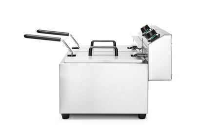 Friggitrice, 2x8 L HENDI - lunghezza 638 × larghezza 610 × altezza 370 mm | HE207307