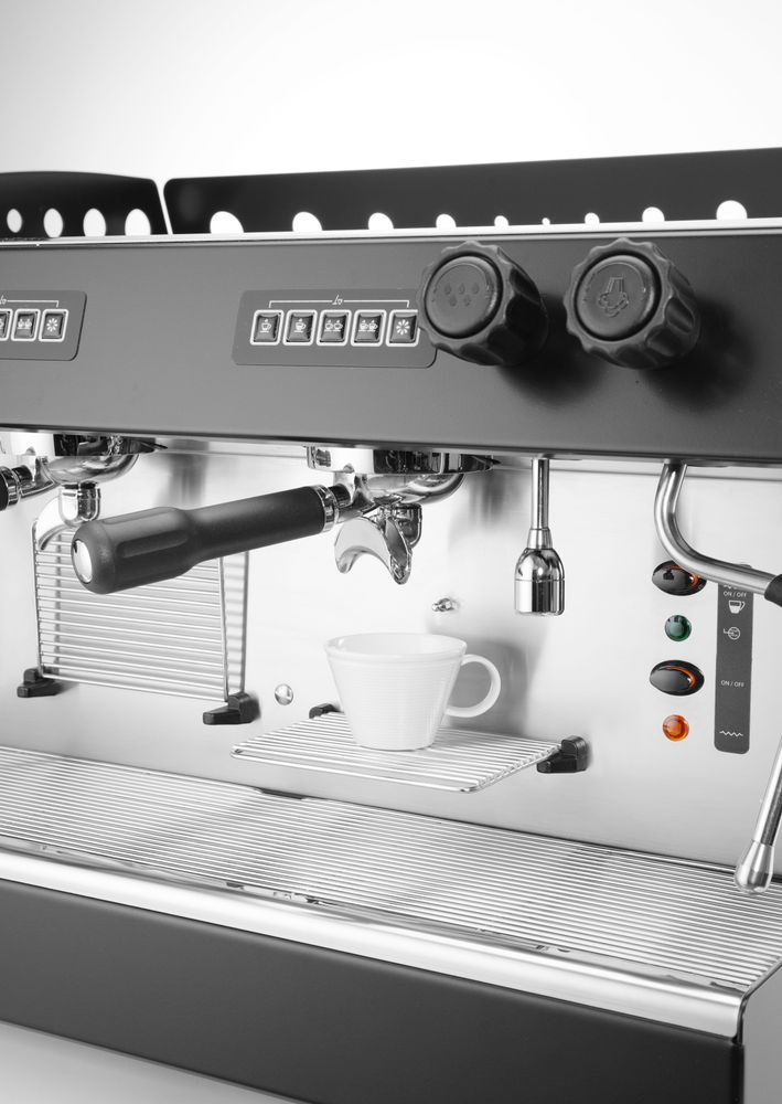 Macchina da caffè Julia, 2 gruppi, automatica Verona - lunghezza 598 × larghezza 668 × altezza 516 mm | HE207581