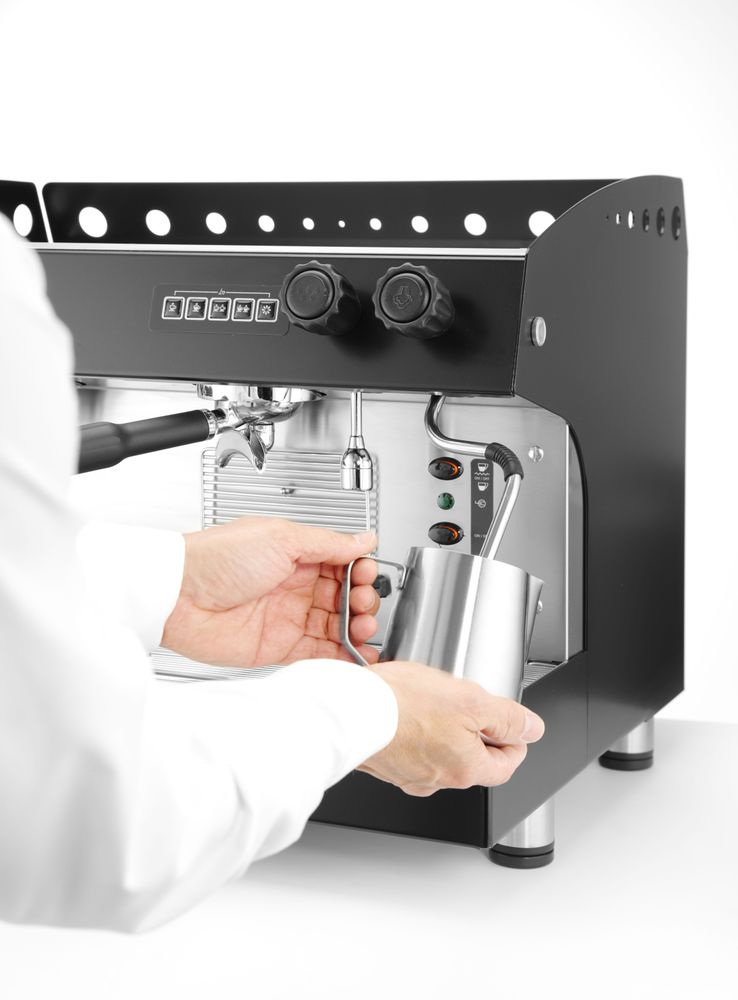 Macchina da caffè Julia, 2 gruppi, automatica Verona - lunghezza 598 × larghezza 668 × altezza 516 mm | HE207581