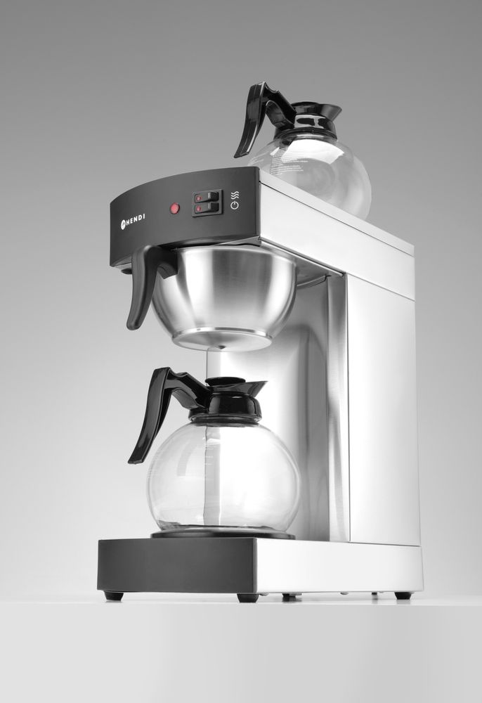 Macchina da caffè Drip HENDI - lunghezza 430 × larghezza 215 × altezza 615 mm | HE208304