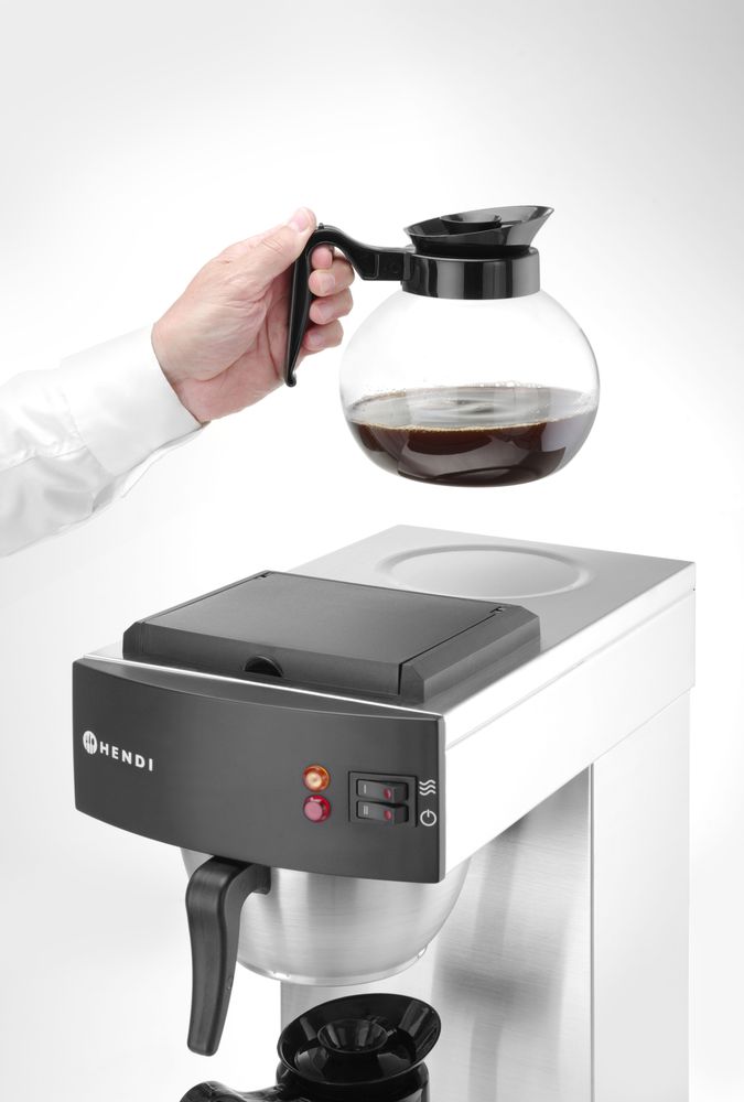 Macchina da caffè Drip HENDI - lunghezza 430 × larghezza 215 × altezza 615 mm | HE208304