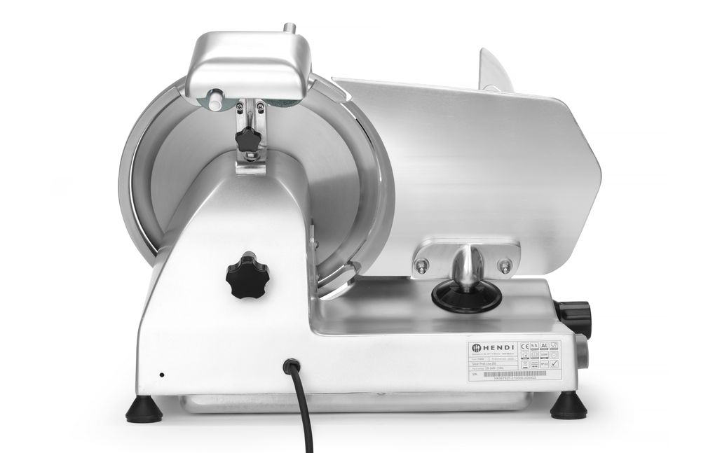 Affettatrice Profi Line 250 HENDI - lunghezza 514 × larghezza 484 × altezza 373 mm | HE210000