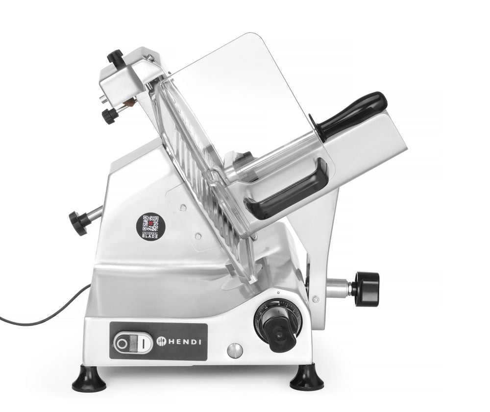 Affettatrice 300 HENDI - lunghezza 605 × larghezza 490 × altezza 478 mm | HE210925
