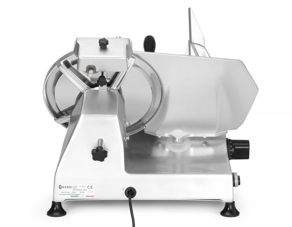 Affettatrice 300 HENDI - lunghezza 605 × larghezza 490 × altezza 478 mm | HE210925