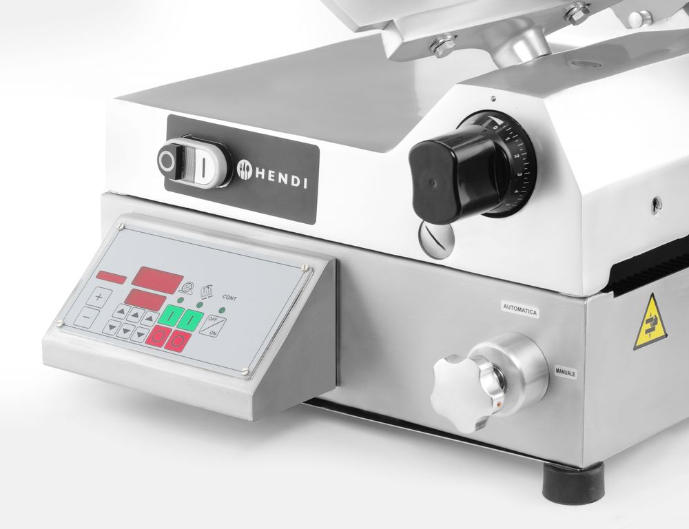 Affettatrice automatica 350 HENDI - lunghezza 782 × larghezza 580 × altezza 670 mm | HE210949