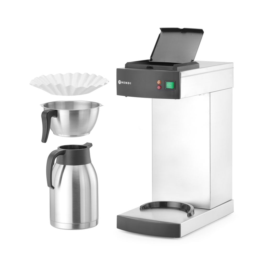 Macchina da caffè Drip HENDI - lunghezza 430 × larghezza 215 × altezza 522 mm | HE211052