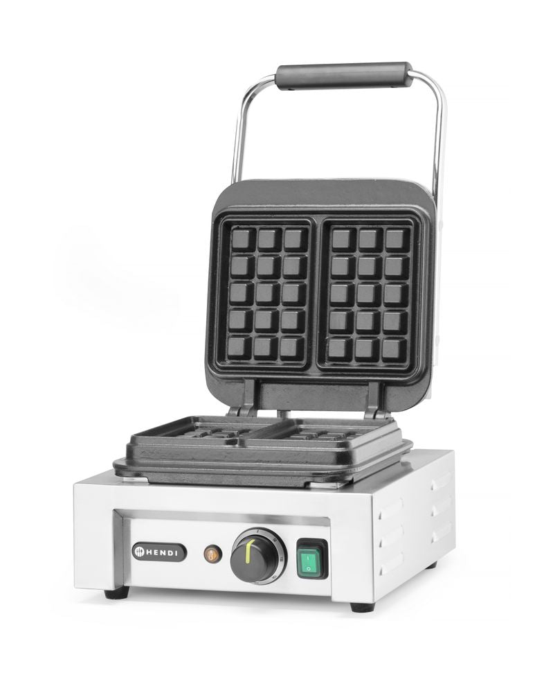 Piastra per waffle 'Bruxelles' HENDI - lunghezza 520 × larghezza 330 × altezza 560 mm | HE212127