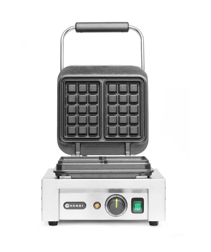 Piastra per waffle 'Bruxelles' HENDI - lunghezza 520 × larghezza 330 × altezza 560 mm | HE212127