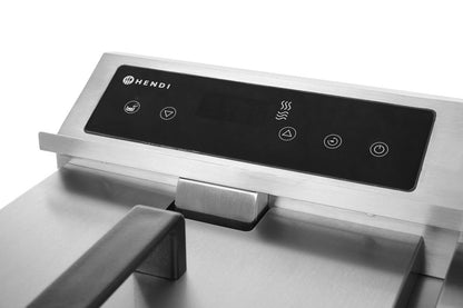 Friggitrice ad induzione con rubinetto di scarico - 8 l HENDI - lunghezza 619 × larghezza 288 × altezza 408 mm | HE215012