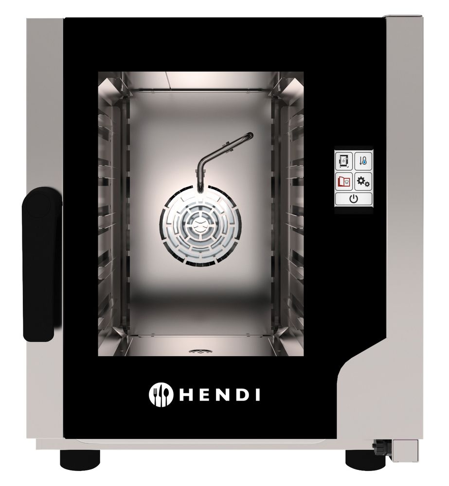 Forno combinato Snack 5 x GN 2/3 HENDI - lunghezza 750 × larghezza 555 × altezza 658 mm | HE219942