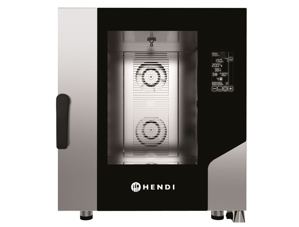 Forno a vapore a convezione Contact 7x GN 1/1 HENDI - lunghezza 858 × larghezza 750 × altezza 850 mm | HE219959