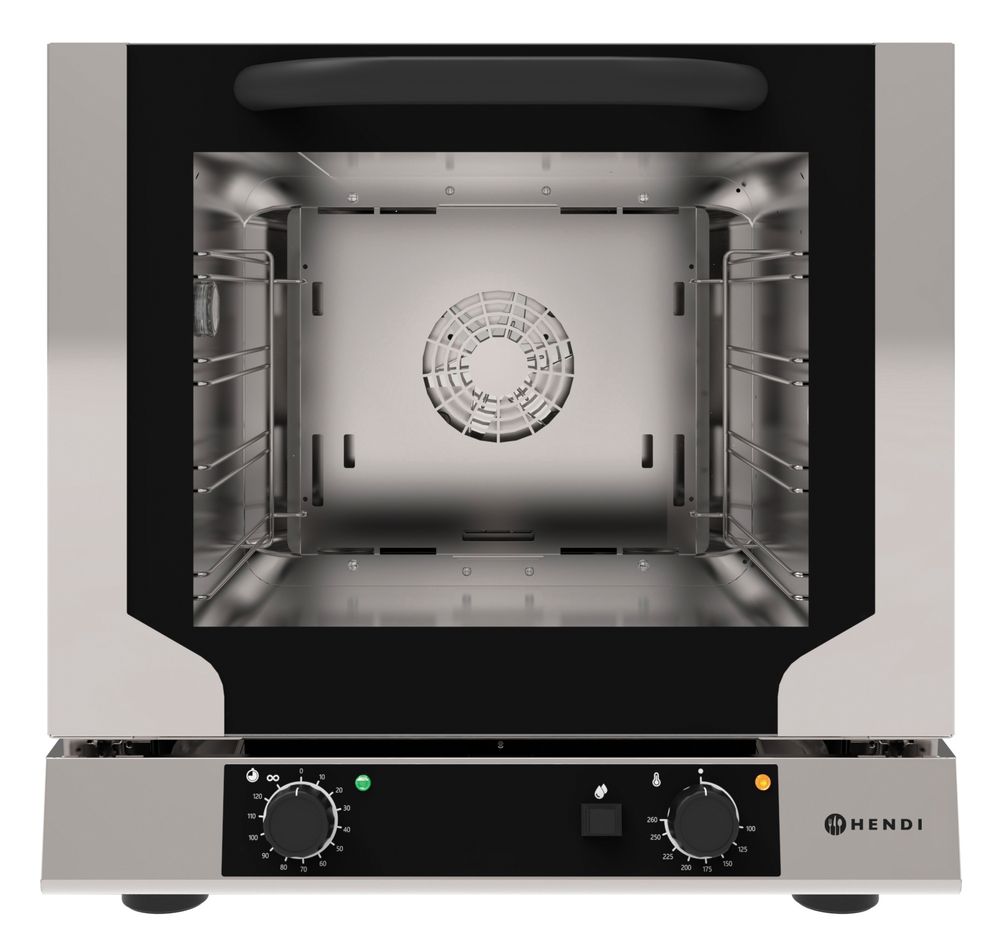 Forno a convezione compatto con umidificazione HENDI - lunghezza 715 × larghezza 600 × altezza 590 mm | HE219997