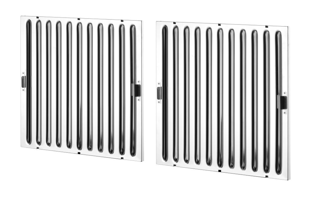Cappa aspirante a parete - imbullonata HENDI - lunghezza 1000 × larghezza 1000 × altezza 570 mm | HE220986