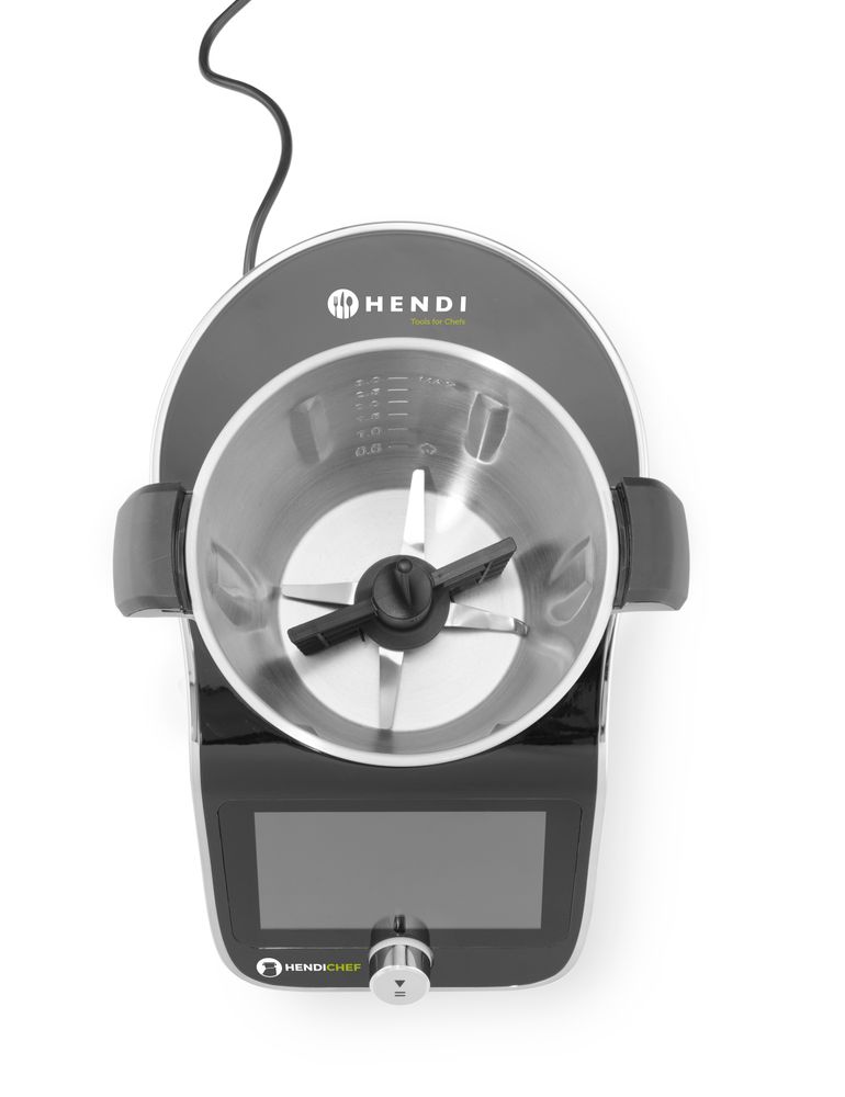 Robot da cucina multiuso HENDICHEF, bianco - lunghezza 422 × larghezza 380 × altezza 474 mm | HE221761