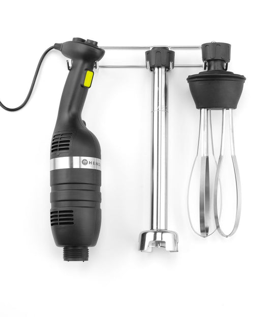Set: Miscelatore stick 350 a velocità variabile + frusta + rack a parete HENDI - Ø 100 mm | HE222393