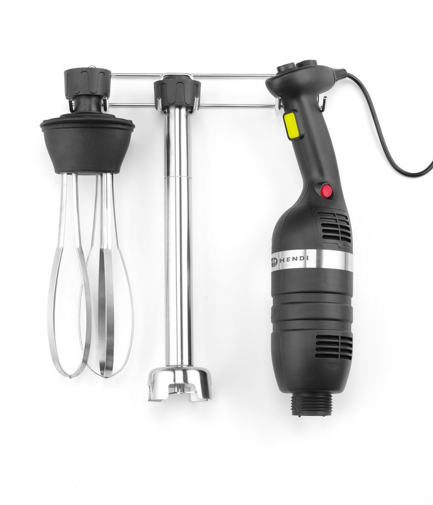 Set: Miscelatore stick 350 a velocità variabile + frusta + rack a parete HENDI - Ø 100 mm | HE222393