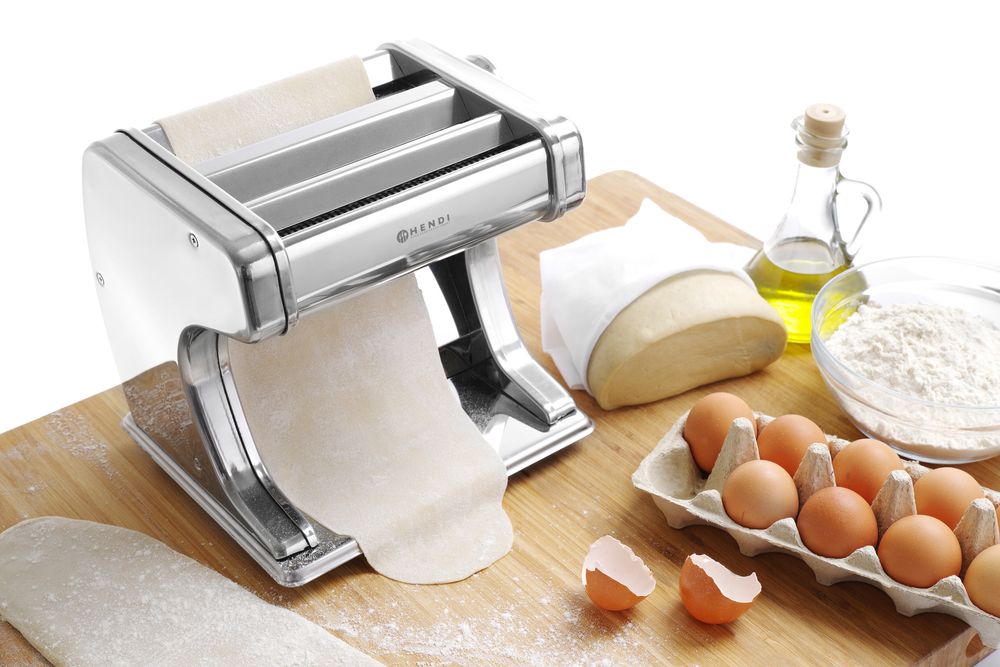 Macchina per la pasta, elettrica HENDI - lunghezza 213 × larghezza 256 × altezza 232 mm | HE224847