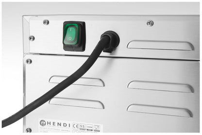 Forno per cottura a bassa temperatura e mantenimento in caldo HENDI - lunghezza 1198 × larghezza 500 × altezza 413 mm |