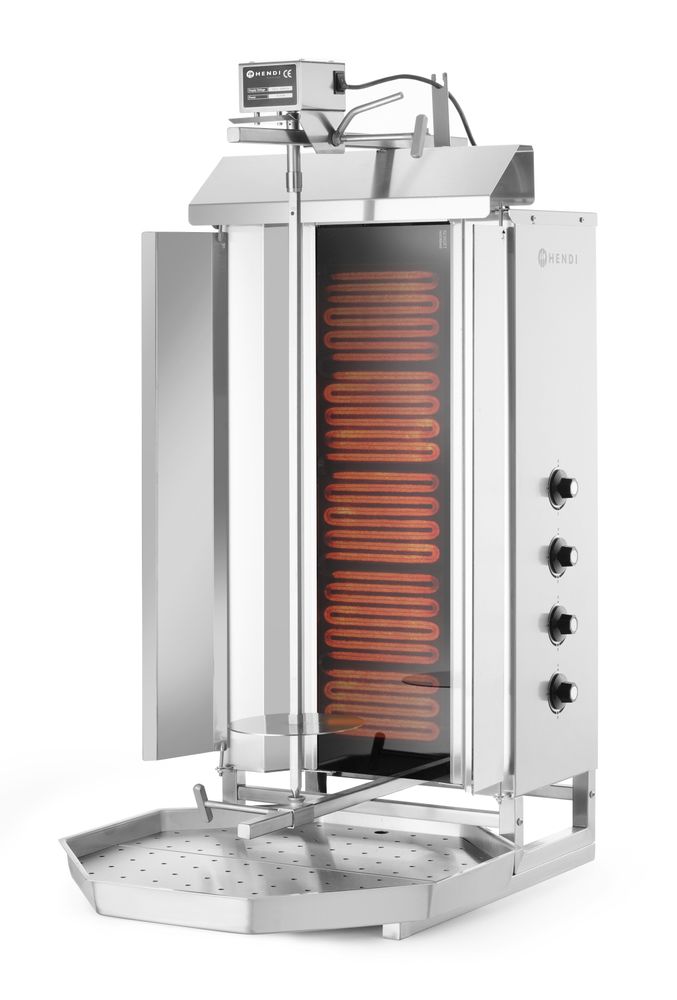 Grill elettrico per kebab HENDI - lunghezza 755 × larghezza 572 × altezza 1120 mm | HE226018