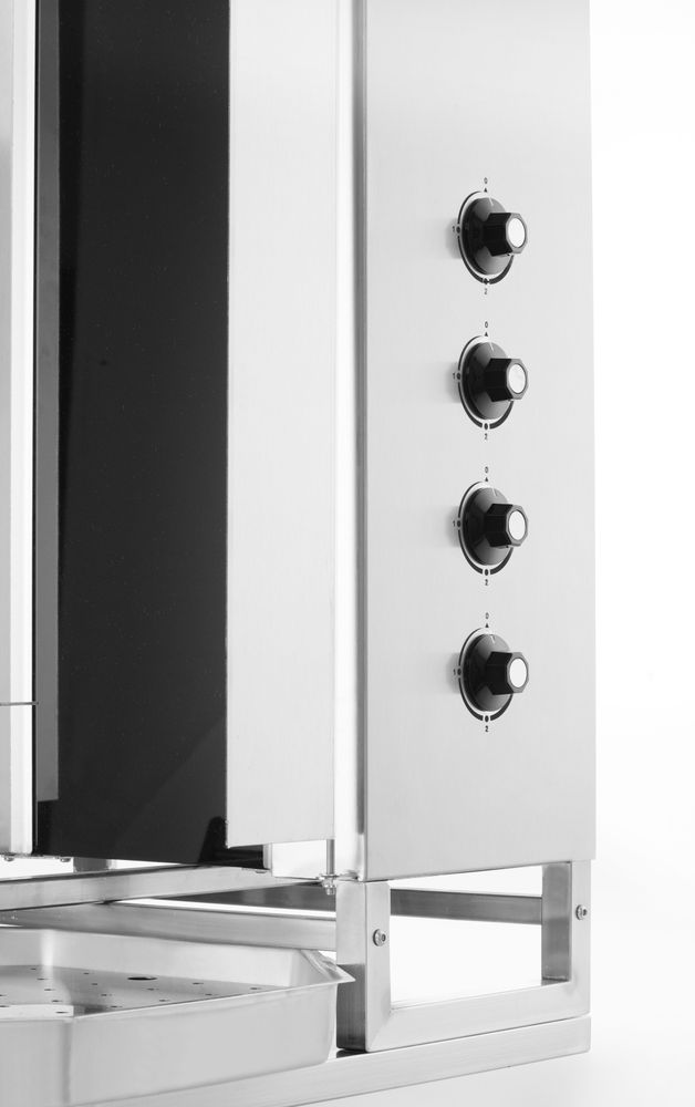 Grill elettrico per kebab HENDI - lunghezza 755 × larghezza 572 × altezza 1120 mm | HE226018