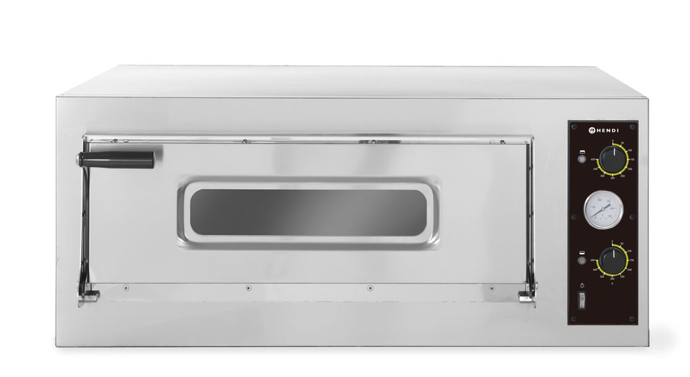 Forno pizza BASIC 4 HENDI - lunghezza 930 × larghezza 975 × altezza 413 mm | HE226681