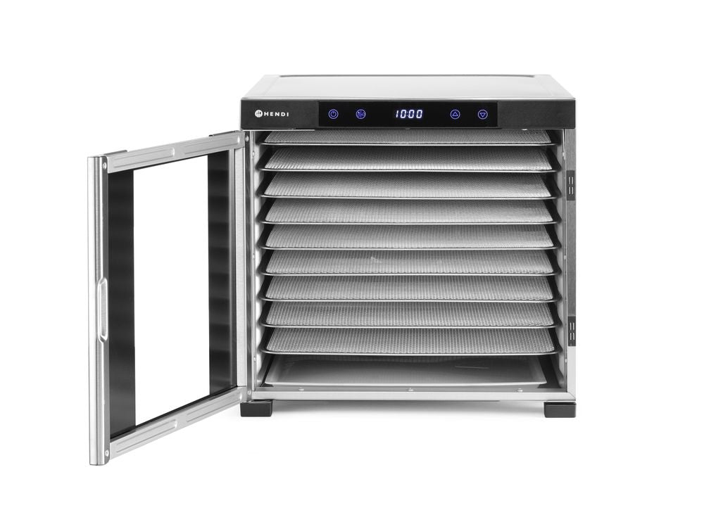 Essicatoio Profi Line 10 teglie HENDI - lunghezza 572 × larghezza 432 × altezza 416 mm | HE229026