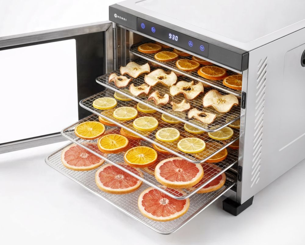 Essicatoio Profi Line 10 teglie HENDI - lunghezza 572 × larghezza 432 × altezza 416 mm | HE229026