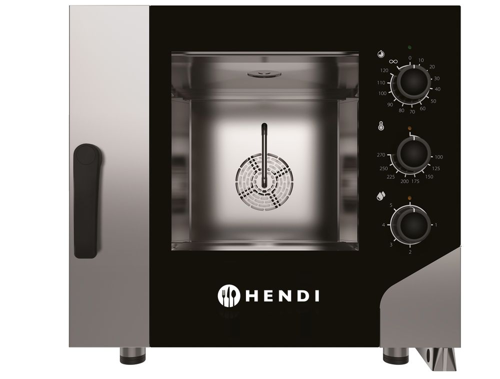 Forno combinato Control 5x GN 1/1 HENDI - lunghezza 858 × larghezza 732 × altezza 700 mm | HE229583