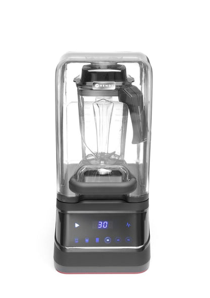 Frullatore da bar con cappa acustica, digitale HENDI - lunghezza 303 × larghezza 250 × altezza 546 mm | HE230695