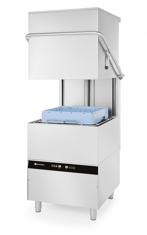 Lavastoviglie a capote - controllo elettronico HENDI - lunghezza 900 × larghezza 745 × altezza 1406 mm | HE231340