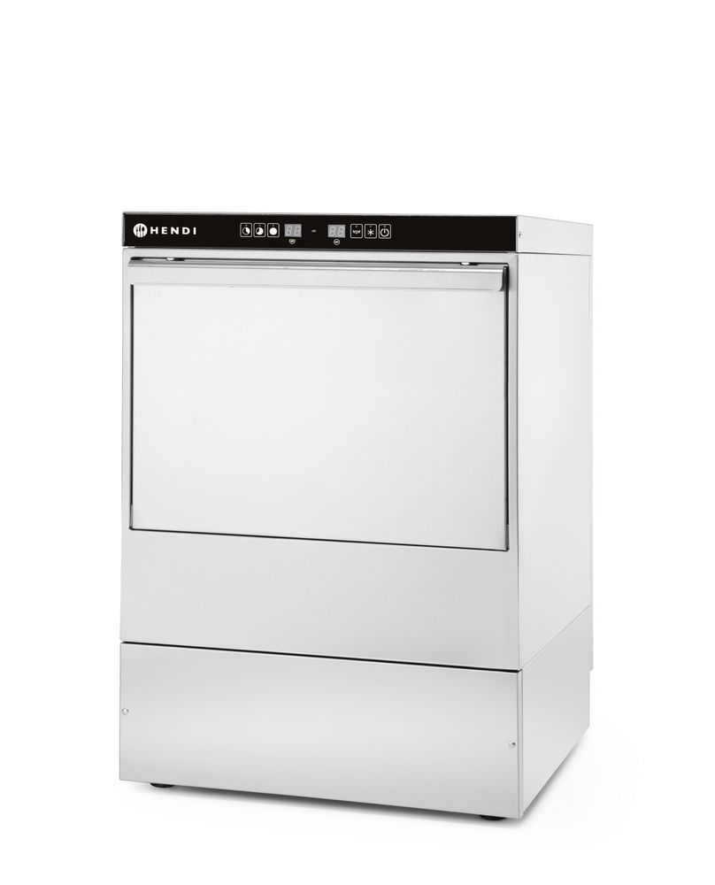 Lavastoviglie 50x50 - controllo elettronico HENDI - lunghezza 645 × larghezza 576 × altezza 837 mm | HE231753