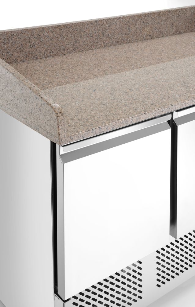 Banco refrigerato per pizza, 3 porte Arktic - lunghezza 704 × larghezza 1405 × altezza 1491 mm | HE232033
