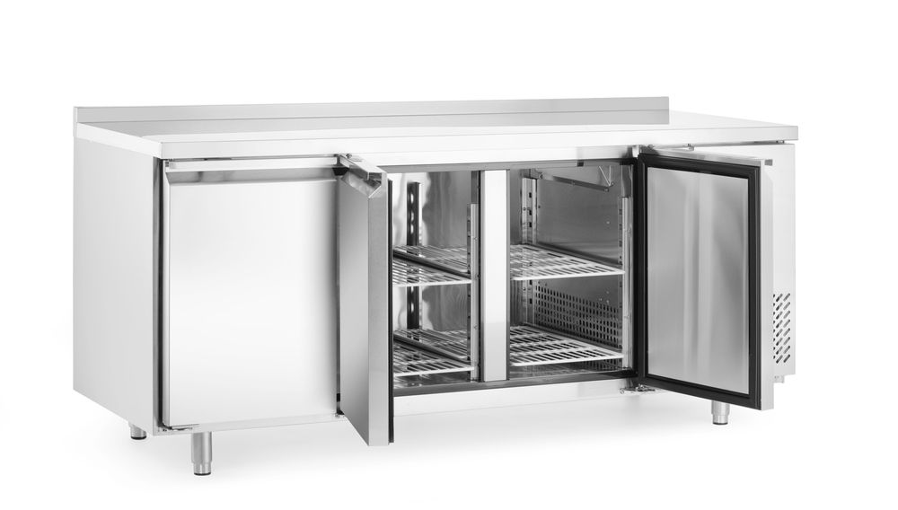 Banco freezer, 3 porte Arktic - lunghezza 700 × larghezza 1796 × altezza 840 mm | HE238141