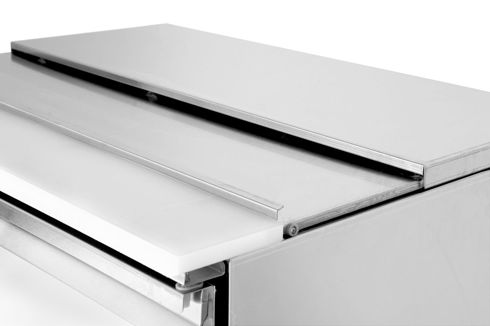 Saladette a due porte 300L Arktic - lunghezza 702 × larghezza 912 × altezza 1205 mm | HE232804