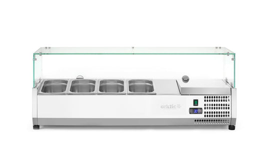 Vetrina refrigerata GN 1/3 Arktic - lunghezza 420 × larghezza 1208 × altezza 456 mm | HE232965