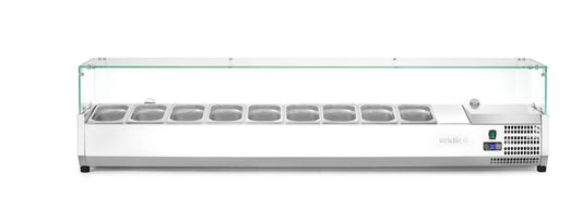 Vetrina refrigerata GN 1/3 Arktic - lunghezza 420 × larghezza 2006 × altezza 456 mm | HE232996