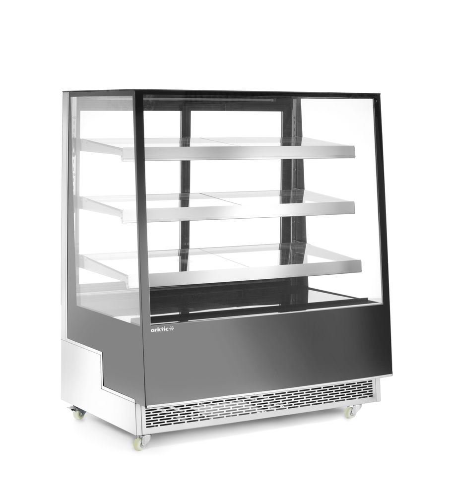 Vetrina refrigerata con 3 ripiani inclinati Arktic - lunghezza 833 × larghezza 1200 × altezza 1460 mm | HE233320