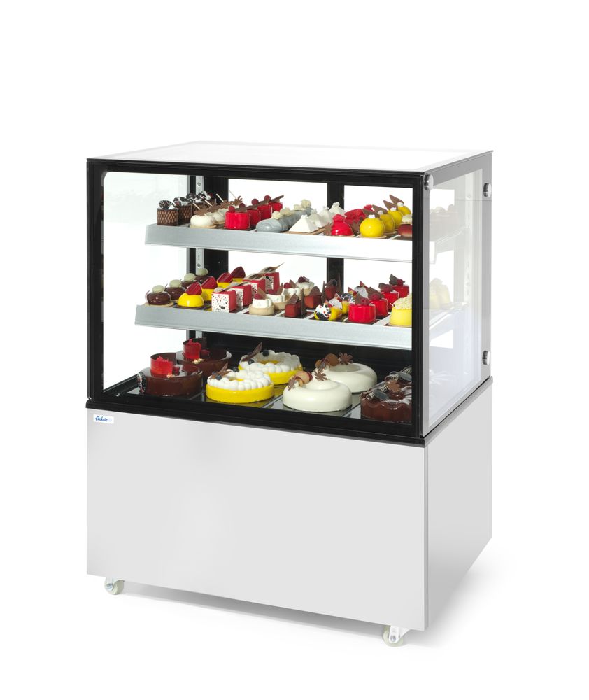 Vetrine refrigerate con 2 ripiani Arktic - lunghezza 677 × larghezza 994 × altezza 1230 mm | HE233337