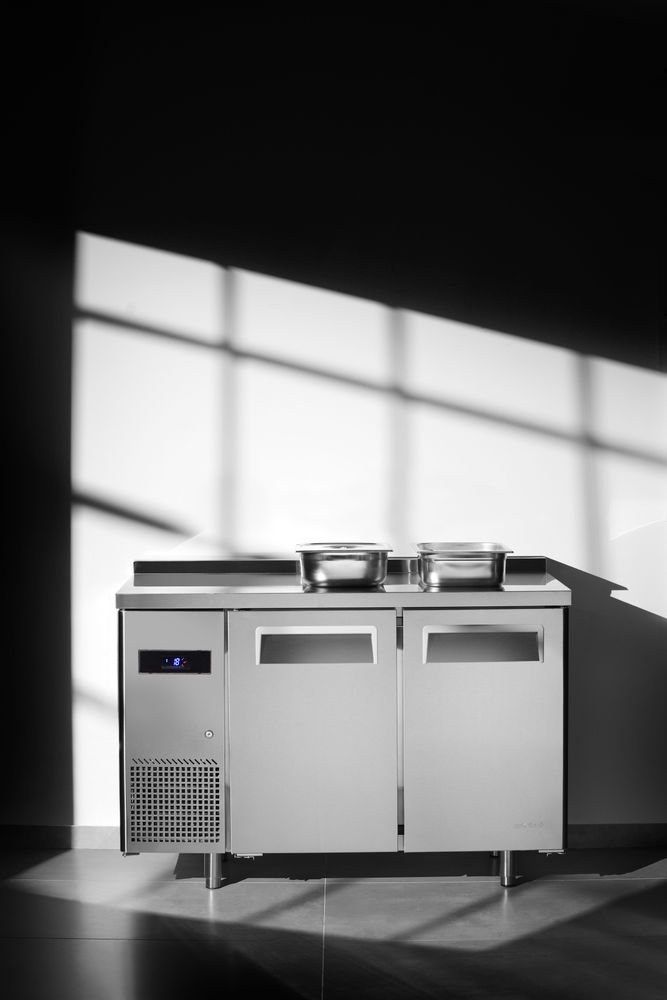 Congelatore a due porte Kitchen Line 220L Arktic - lunghezza 599 × larghezza 1200 × altezza 886 mm | HE233351