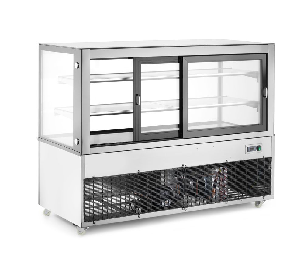 Vetrine refrigerate con 2 ripiani Arktic - lunghezza 677 × larghezza 1224 × altezza 1230 mm | HE233450